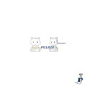Pendientes fabricados en Plata de 1ª Ley - D03601/BH Pendientes fabricados en Plata de 1ª Ley - D03601/BH