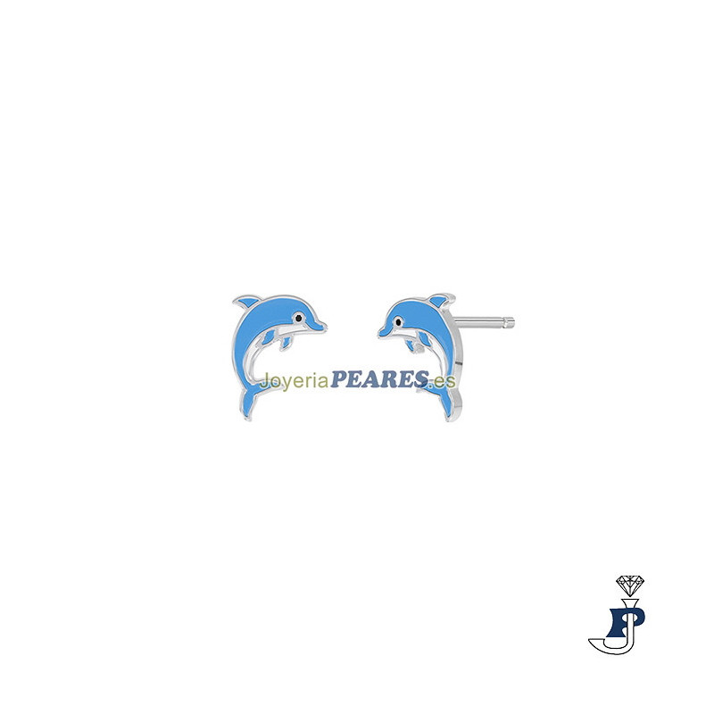 Pendientes fabricados en Plata de 1ª Ley. - D03601/BS