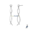 Pendientes fabricados en Plata de 1ª Ley. - D04101/AM Pendientes fabricados en Plata de 1ª Ley. - D04101/AM
