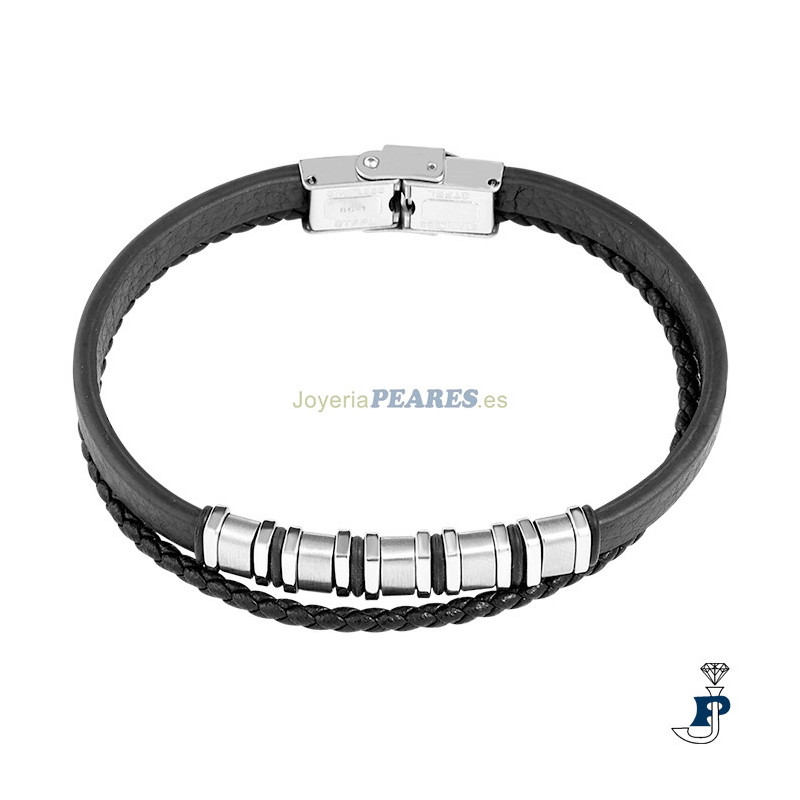 Pulsera cuero LOTUS STYLE. - LS2636/2/1