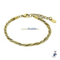 Pulsera de acero chapada en Oro. - LS2665/2/2 Pulsera de acero chapada en Oro. - LS2665/2/2