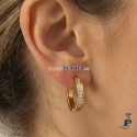 Pendientes de LOTUS STYLE en acero chapado para mujer. - LS2329-4/2 Pendientes de LOTUS STYLE en acero chapado para mujer. - LS2329-4/2