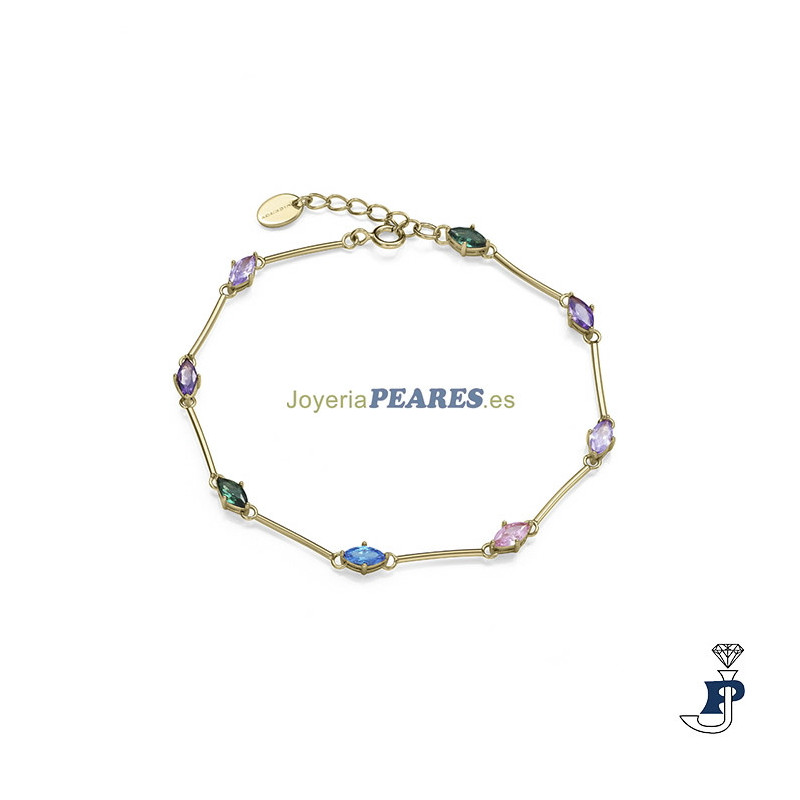 Pulsera de Viceroy fabricada en Plata chapada en Oro. - 13279P100-39