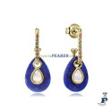 Pendientes fabricados en Plata chapada en Oro de Viceroy. - 15135E100-93