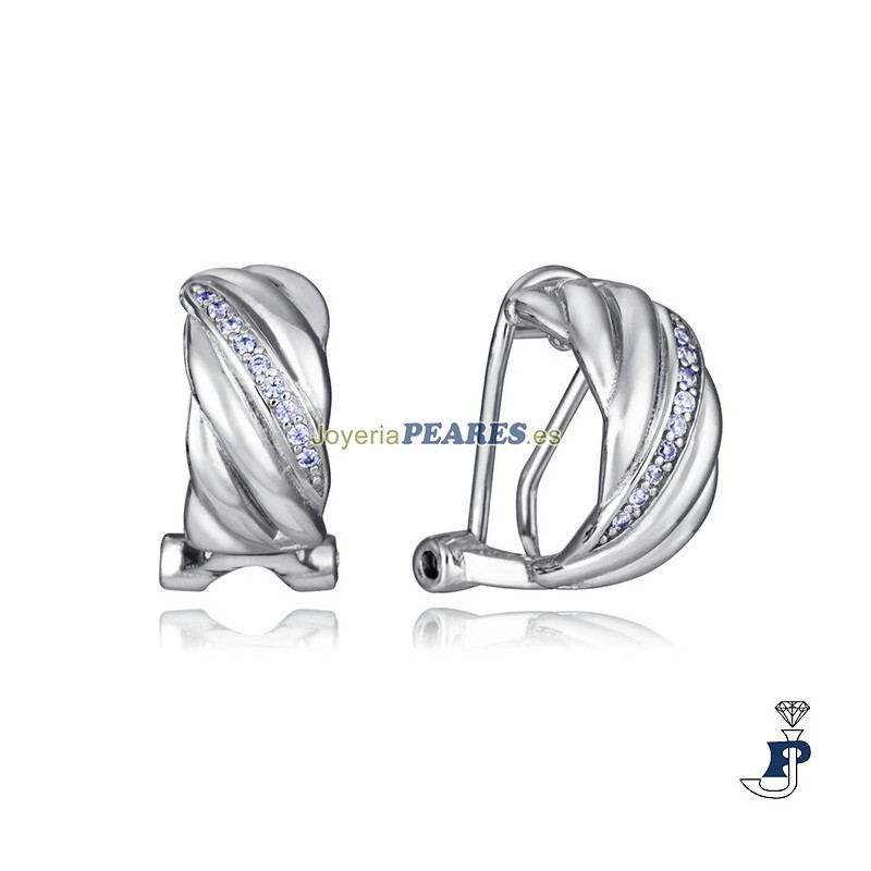 Pendientes fabricados en Plata de 1ª Ley de Viceroy. - 2329E000-30
