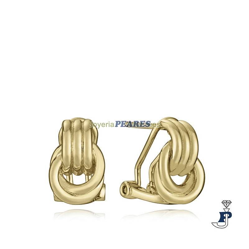 Pendientes de Plata de 1ª Ley con baño de Oro de Viceroy. - 2331E100-00