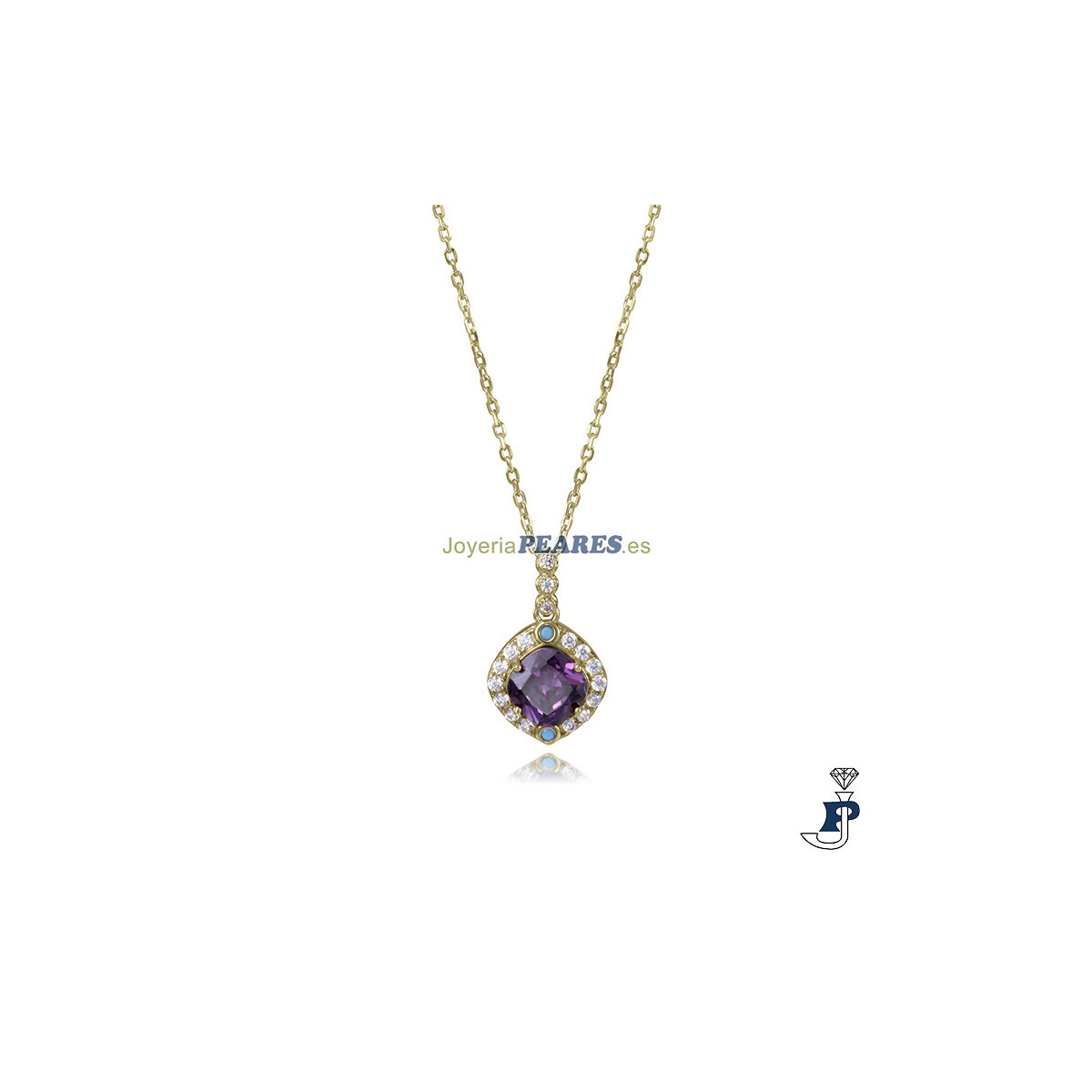 Gargantilla fabricada en Plata chapada en Oro de Viceroy. - 2390C100-57